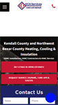 Mobile Screenshot of kendallcountyair.com